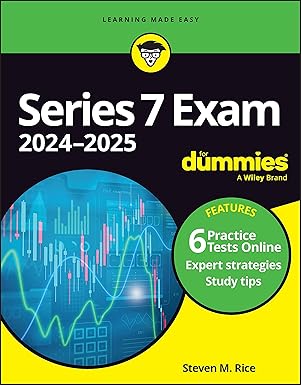 Cover of Series 7 Exam Study Guide for Dummies